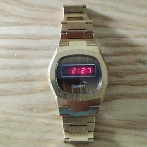 Bulova N6 vintage LED watch